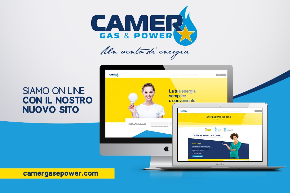 Camer gas & power nuovo sito